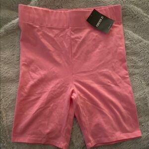 Forever 21 Pink Women's Bike Shorts
